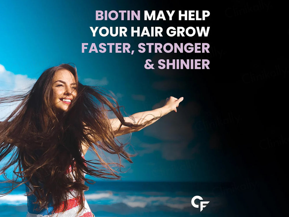 Carbamide Forte Biotin With Amla, Brahmi & Bamboo Extract Nutraceutical Tablet