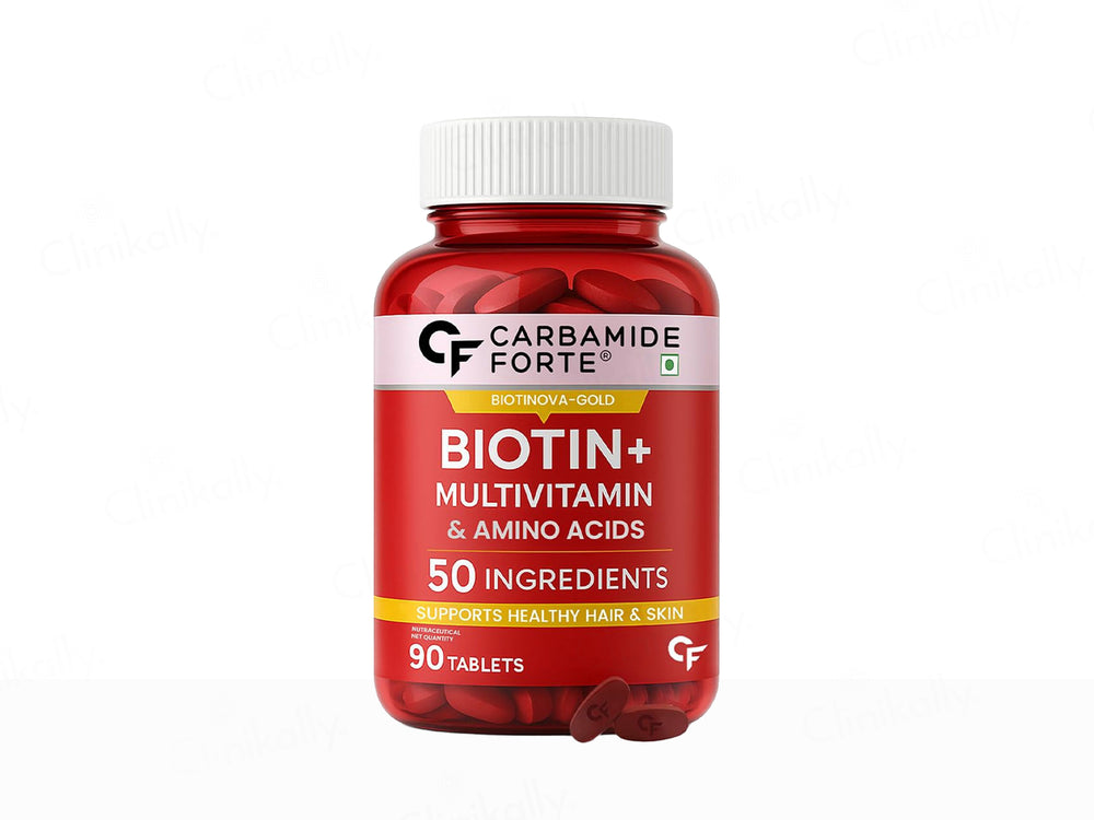 Carbamide Forte Biotin+ with 50 Multivitamin+ Tablet