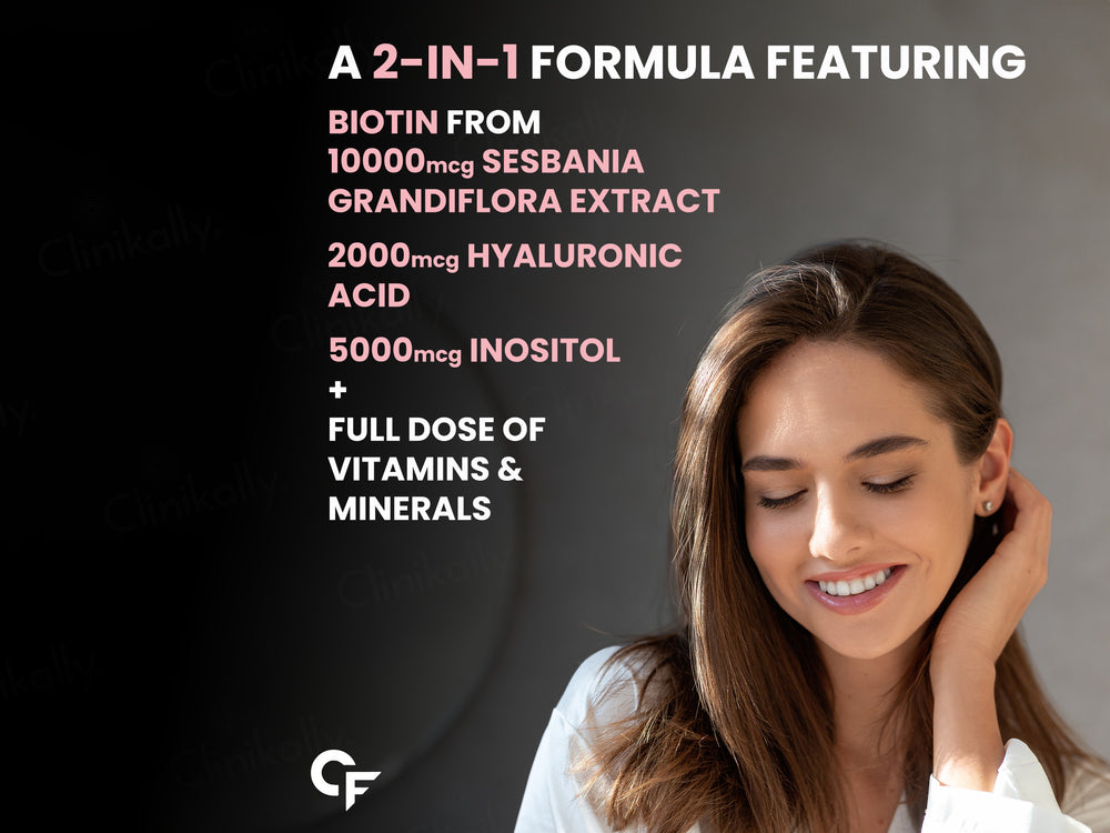 Carbamide Forte Biotin+ with 50 Multivitamin+ Tablet