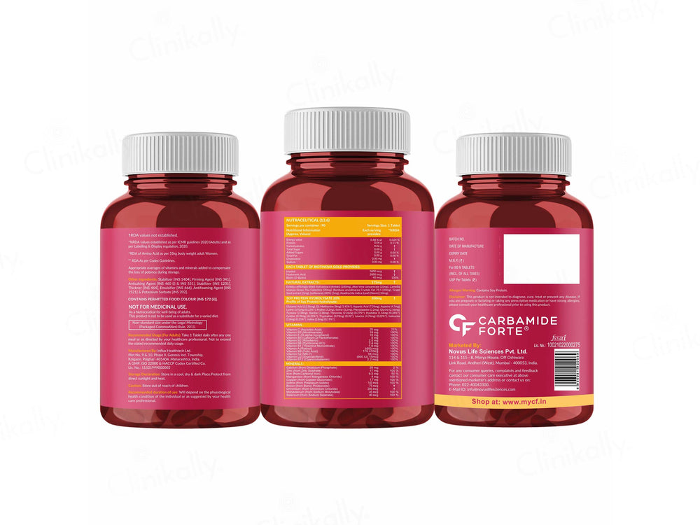 Carbamide Forte Biotin+ with 50 Multivitamin+ Tablet