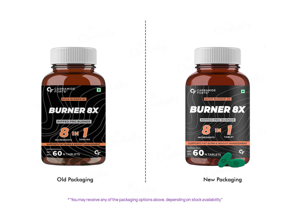 Carbamide Forte Burner 8X Ripped Pro Burner Tablet