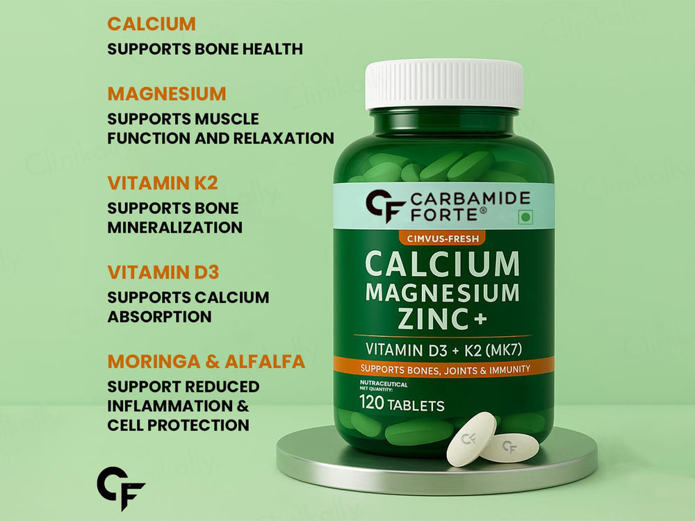 Carbamide Forte Calcium, Magnesium, Zinc+ Tablet