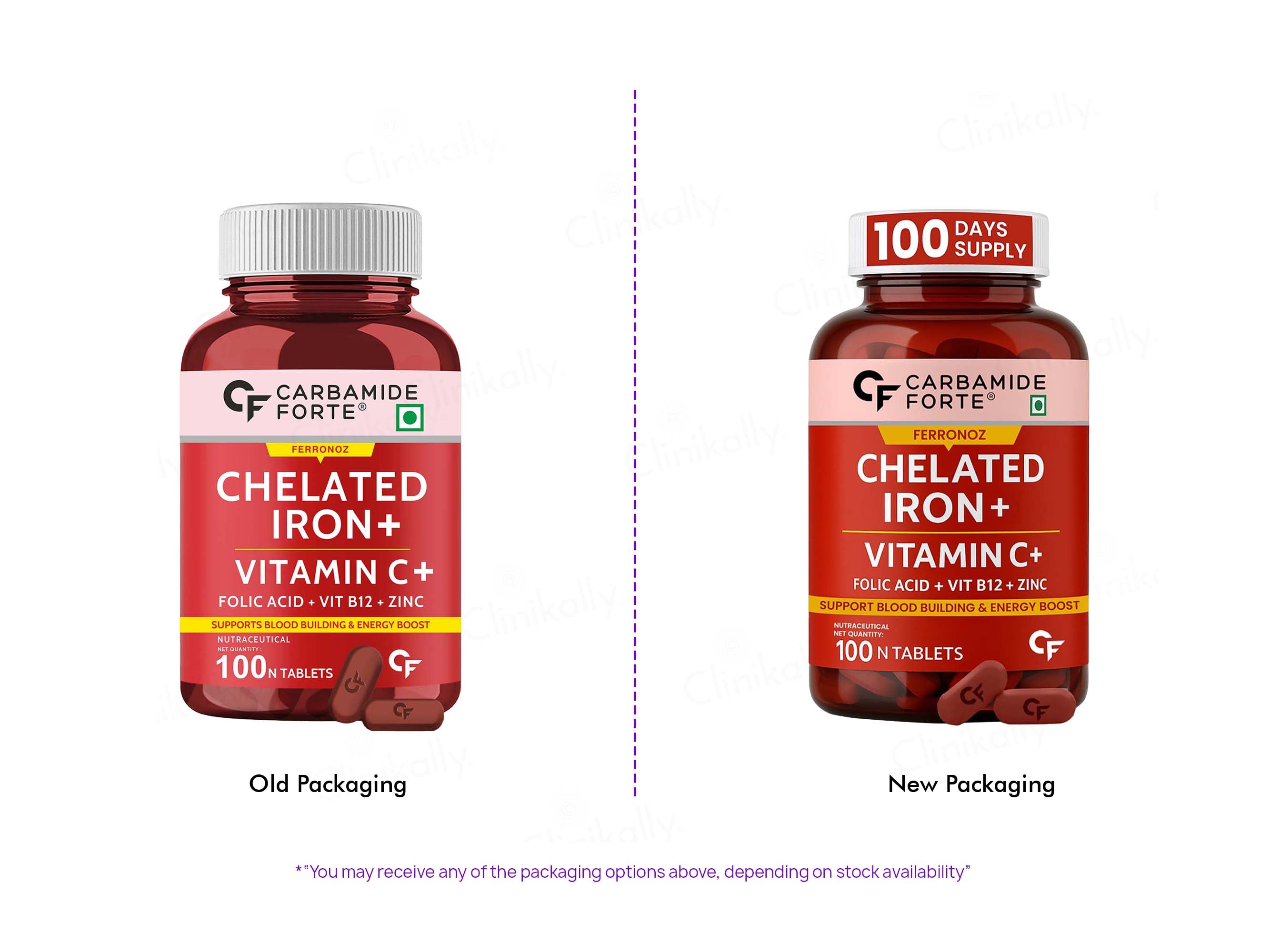 Carbamide Forte Chelated Iron+ Tablet For Women