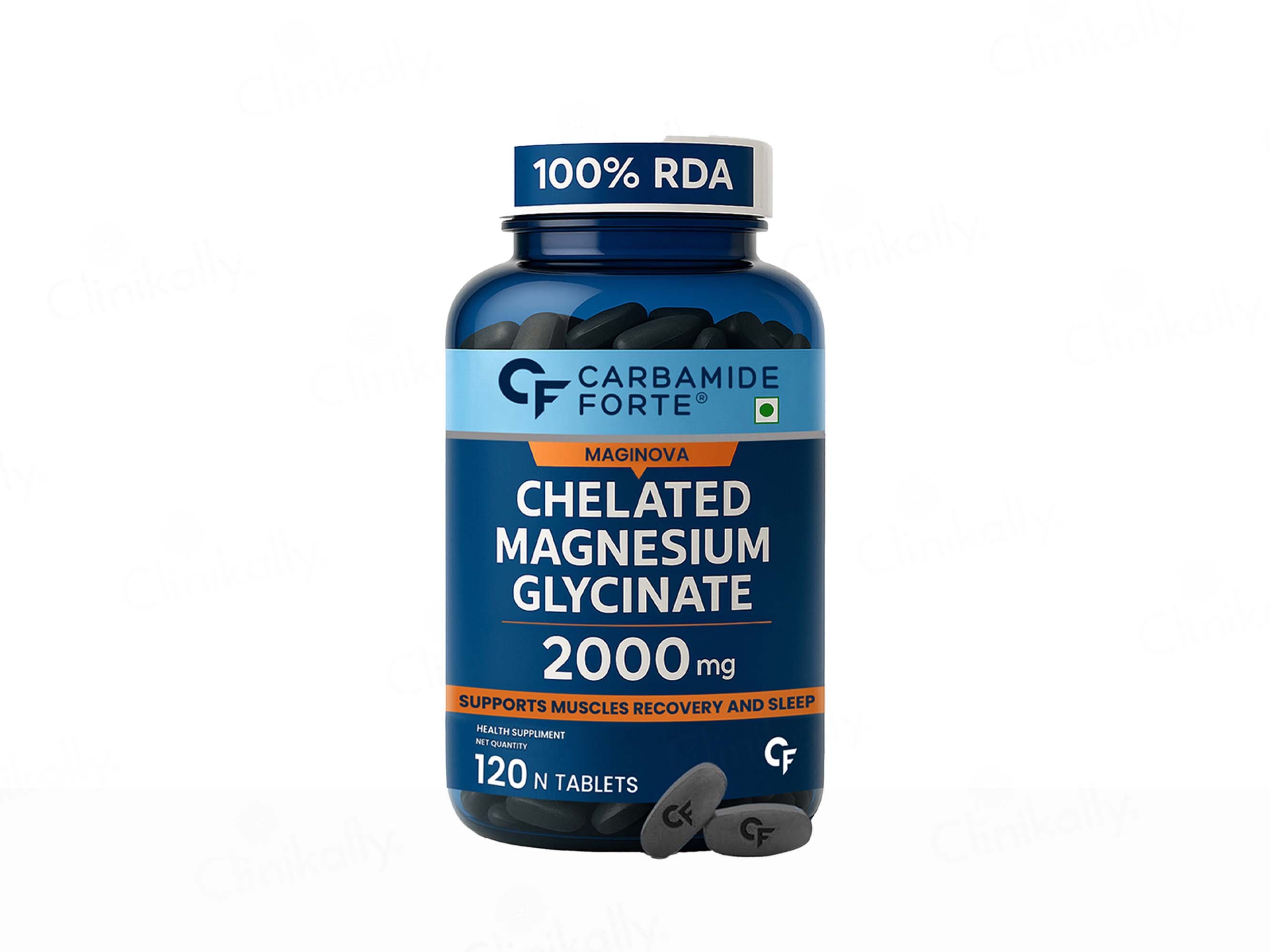 Carbamide Forte Chelated Magnesium Glycinate 2000mg Tablet