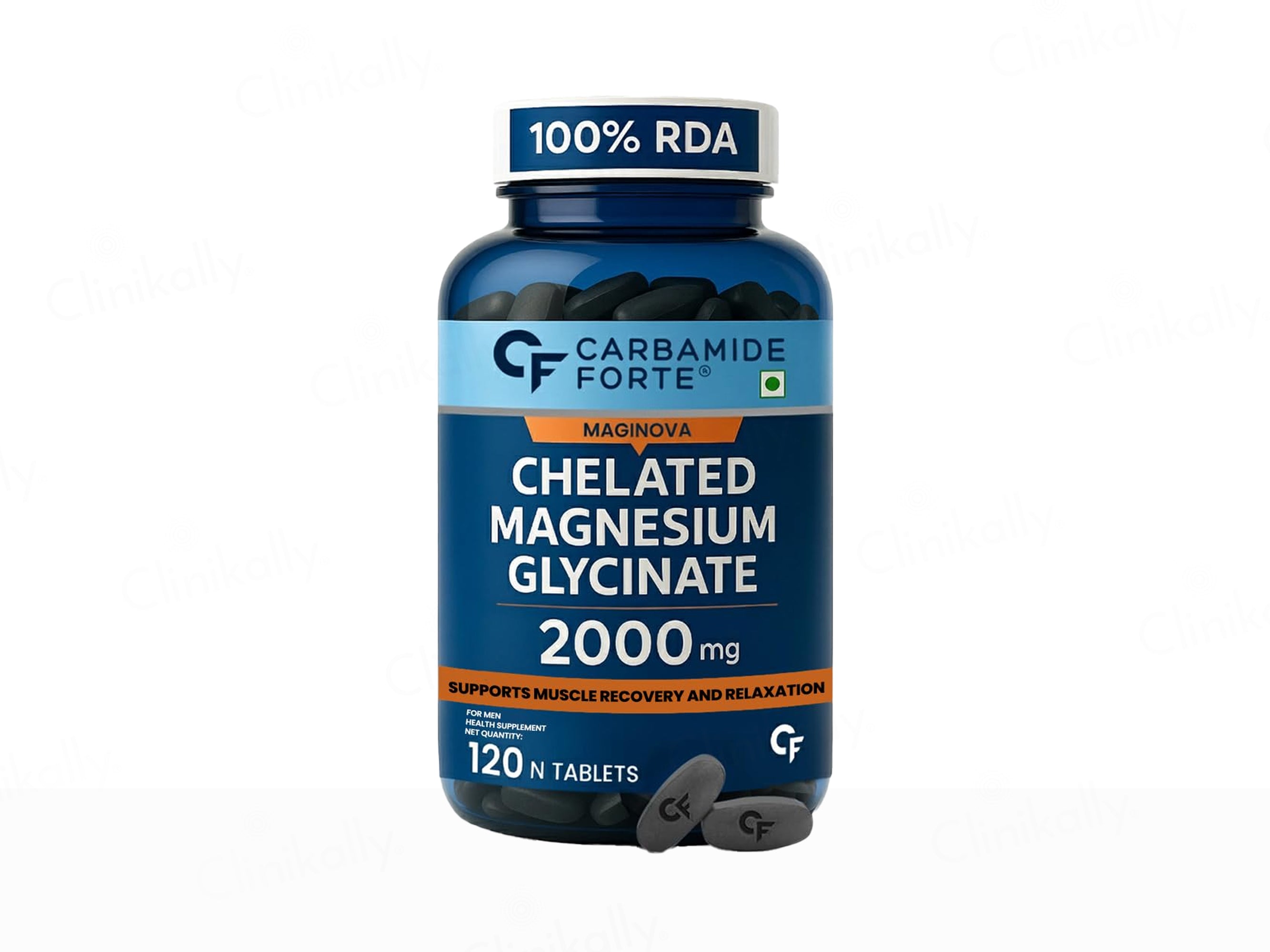 Carbamide Forte Chelated Magnesium Glycinate 2000mg Tablet