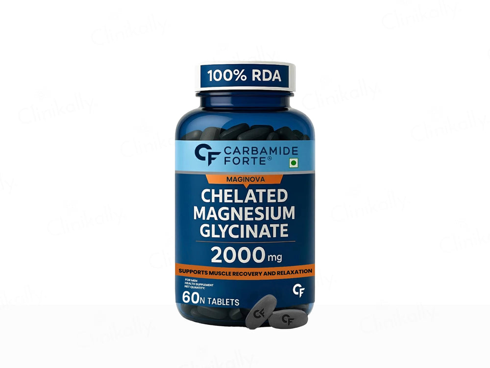 Carbamide Forte Chelated Magnesium Glycinate 2000mg Tablet