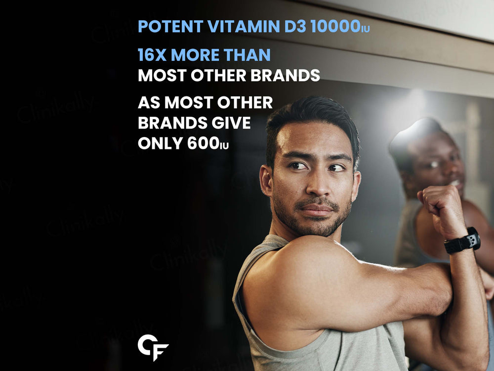 Carbamide Forte Chewable Vitamin D3 10000 IU Tablet