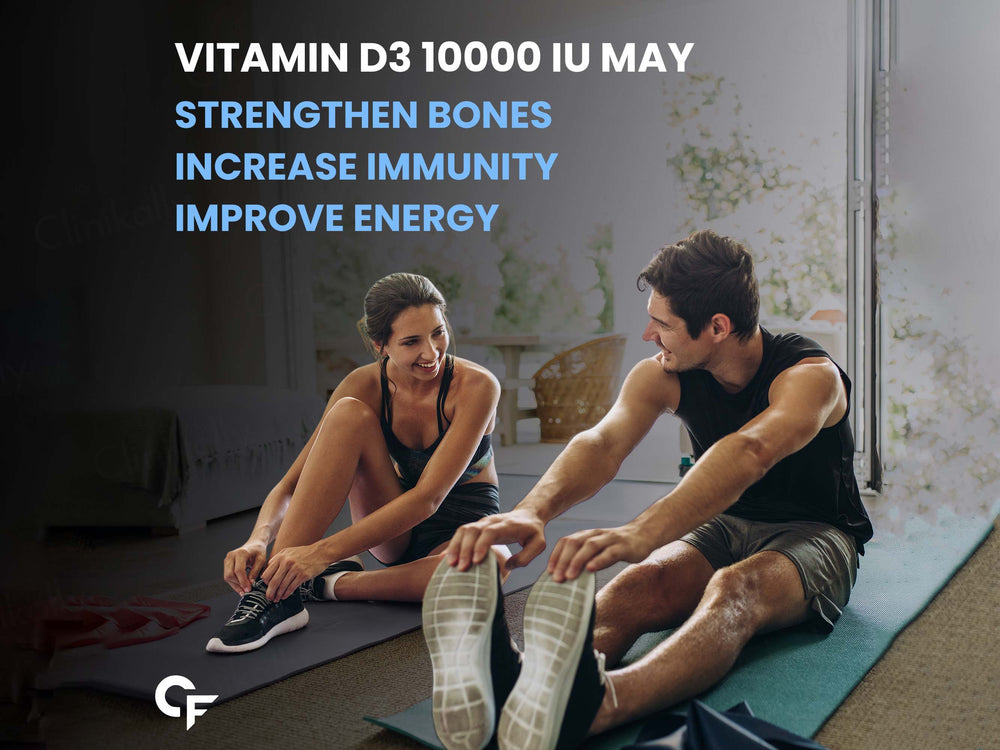 Carbamide Forte Chewable Vitamin D3 10000 IU Tablet