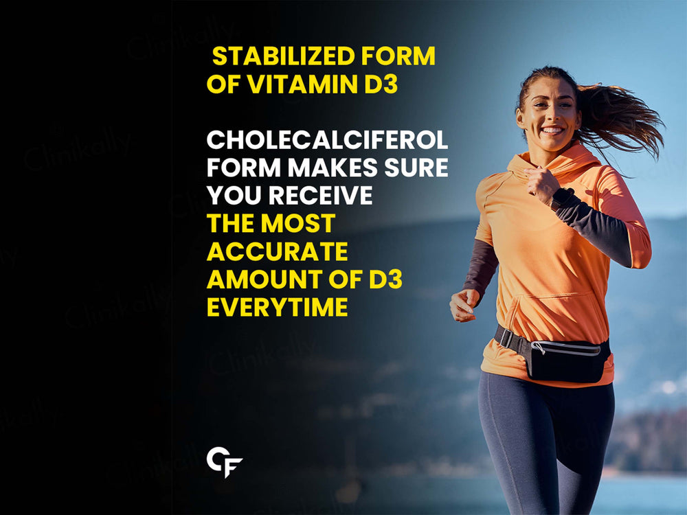 Carbamide Forte Chewable Vitamin D3 2000 IU Tablet