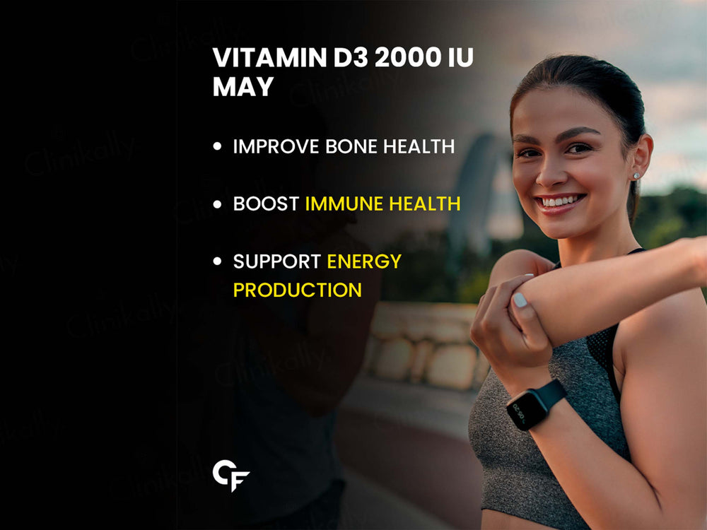 Carbamide Forte Chewable Vitamin D3 2000 IU Tablet