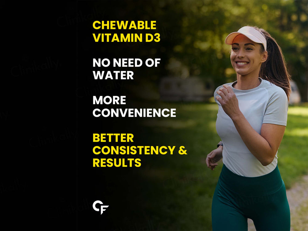 Carbamide Forte Chewable Vitamin D3 2000 IU Tablet