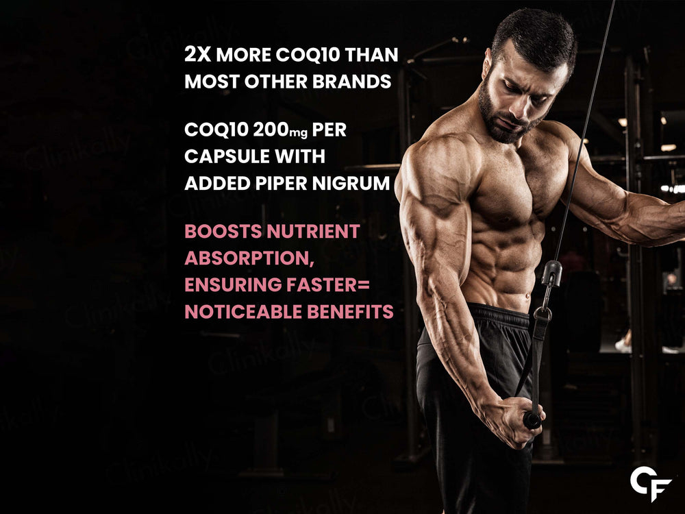 Carbamide Forte Coenzyme Q10 200mg + Piperine 5mg Capsule