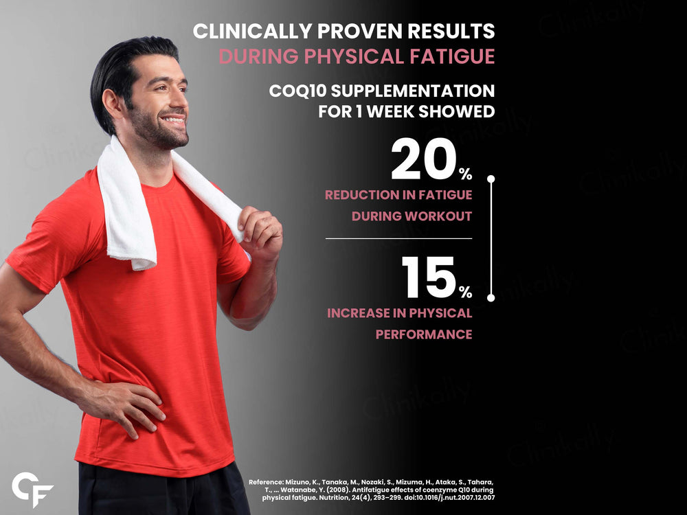 Carbamide Forte Coenzyme Q10 200mg + Piperine 5mg Capsule