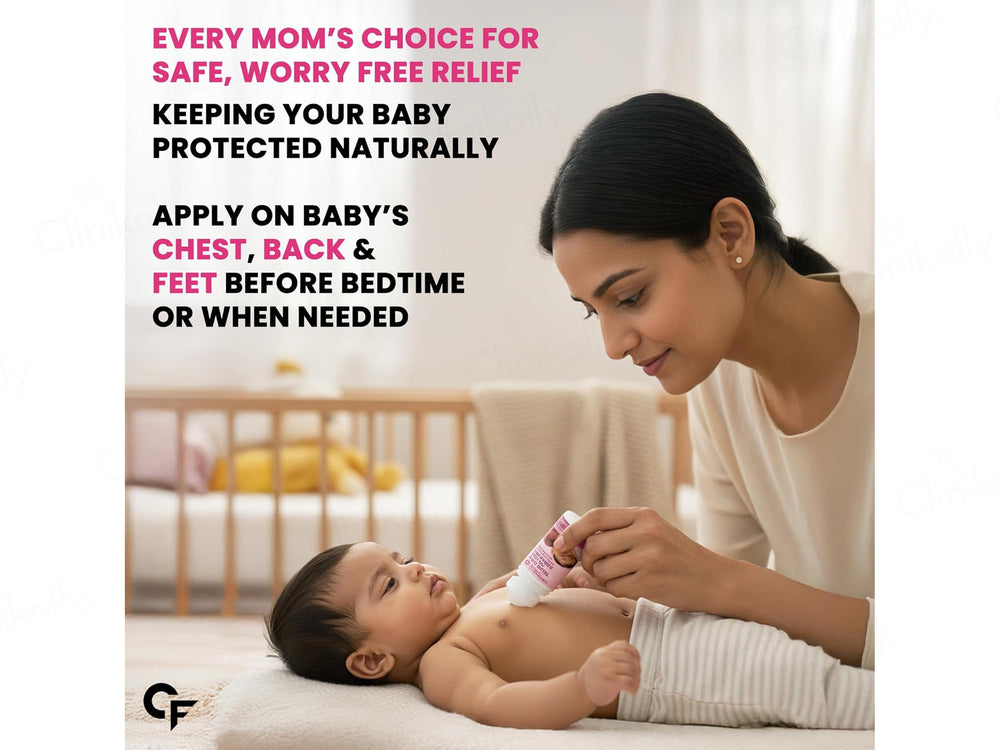 Carbamide Forte Cold Relief Roll-On For 3+ Months Babies
