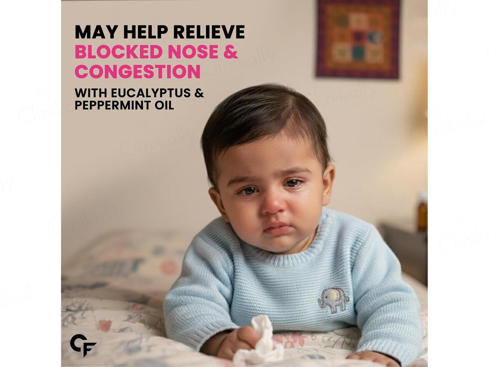 Carbamide Forte Cold Relief Roll-On For 3+ Months Babies