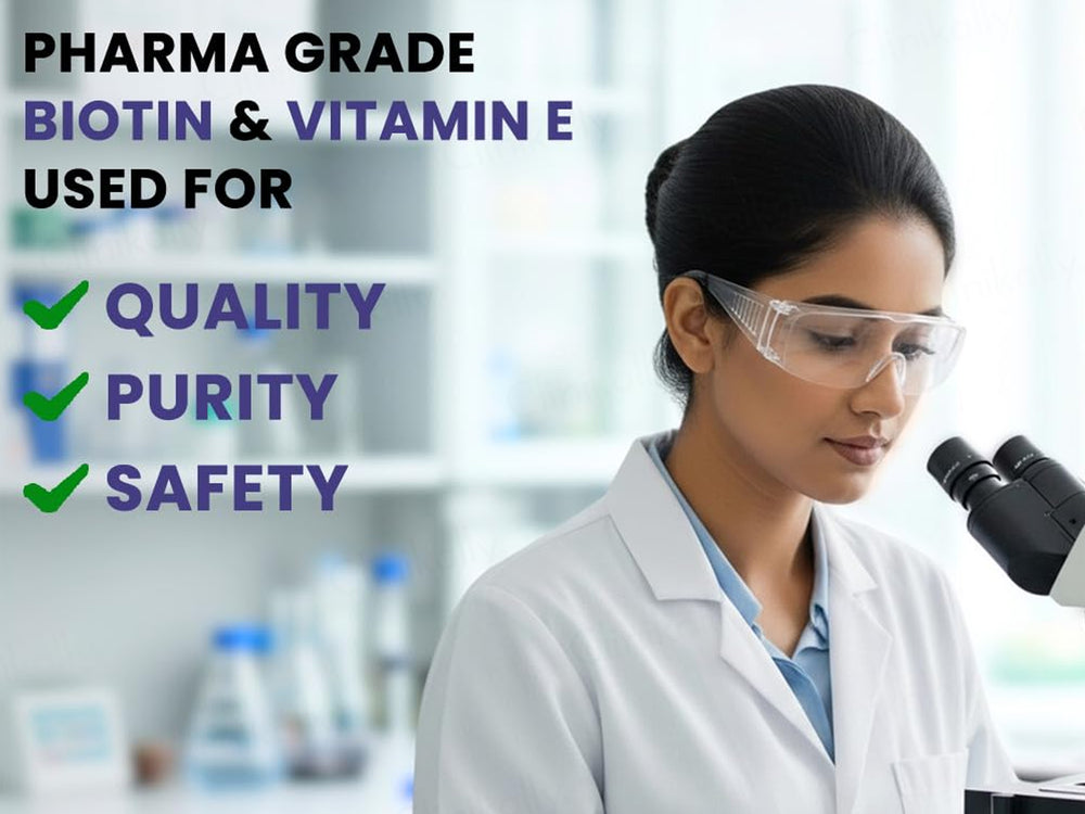 Carbamide Forte DHT Blocker With Biotin & Hyaluronic Acid Tablet For Healthy Hair & Skin