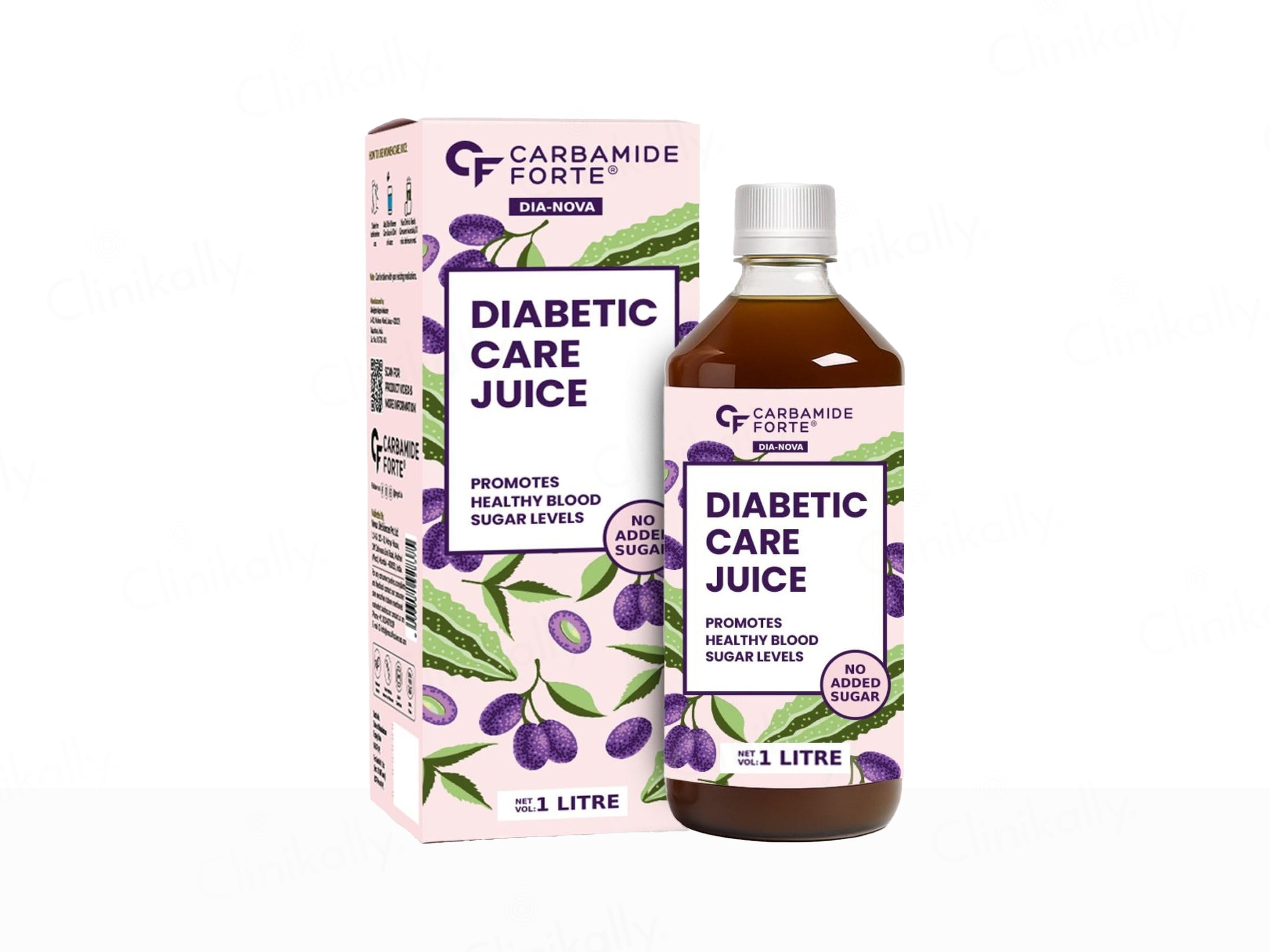 Carbamide Forte Diabetic Care Sugar Free Juice For Healthy Blood Sugar Levels