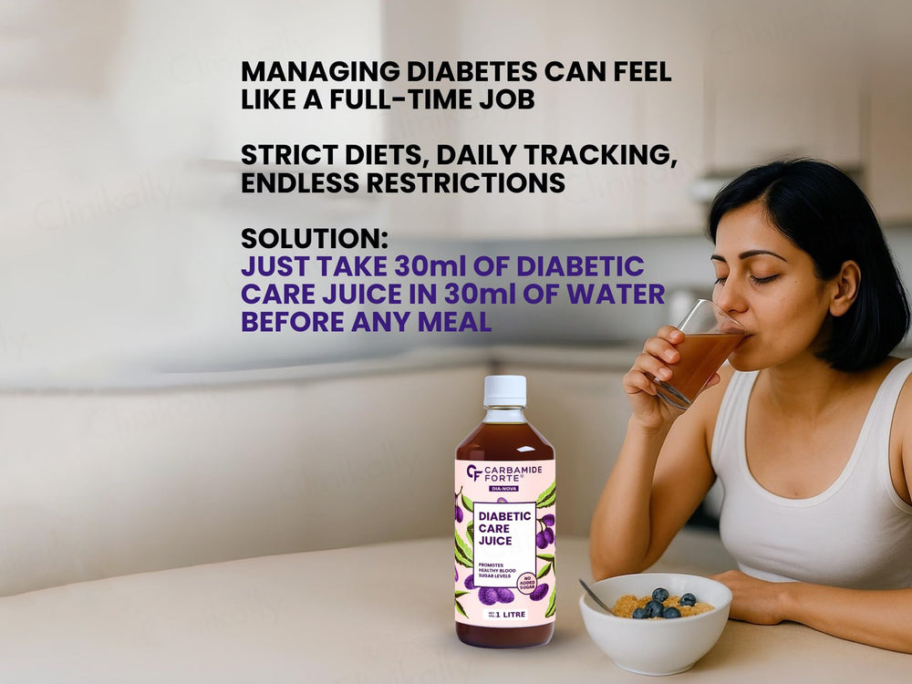 Carbamide Forte Diabetic Care Sugar Free Juice For Healthy Blood Sugar Levels