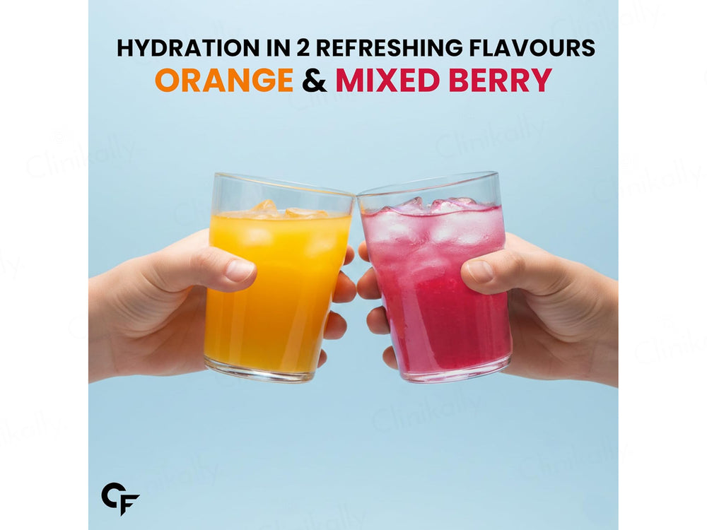 Carbamide Forte Electrolyte Effervescent Tablet - Mixed Berry & Orange Flavour