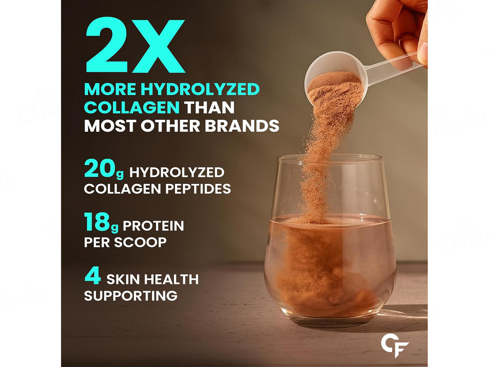 Carbamide Forte Hydrolyzed Collagen Peptides Advanced Powder - Belgian Chocolate Flavour