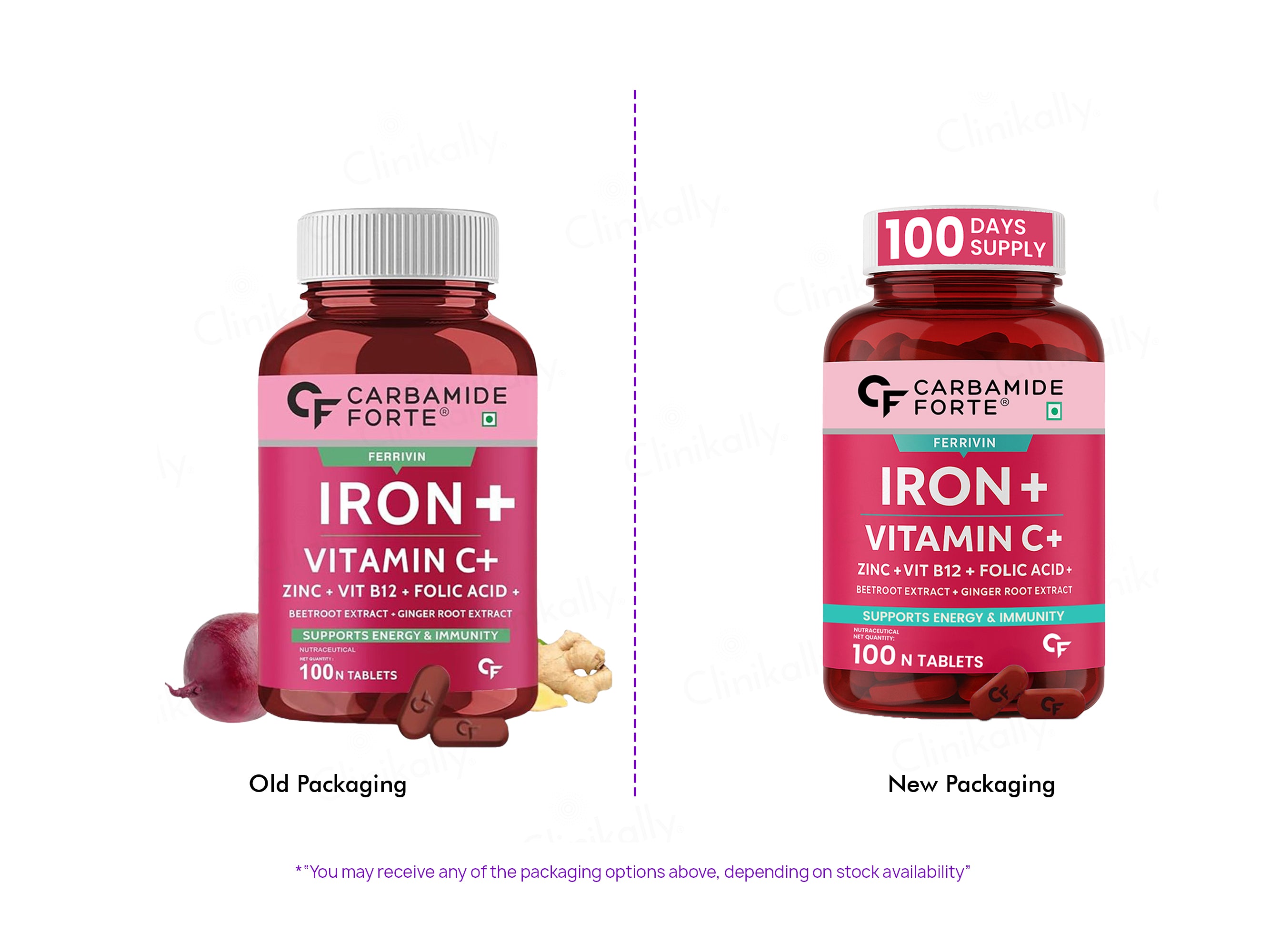 Carbamide Forte Iron, Vitamin C, Zinc, Vitamin B12, Folic Acid Tablet