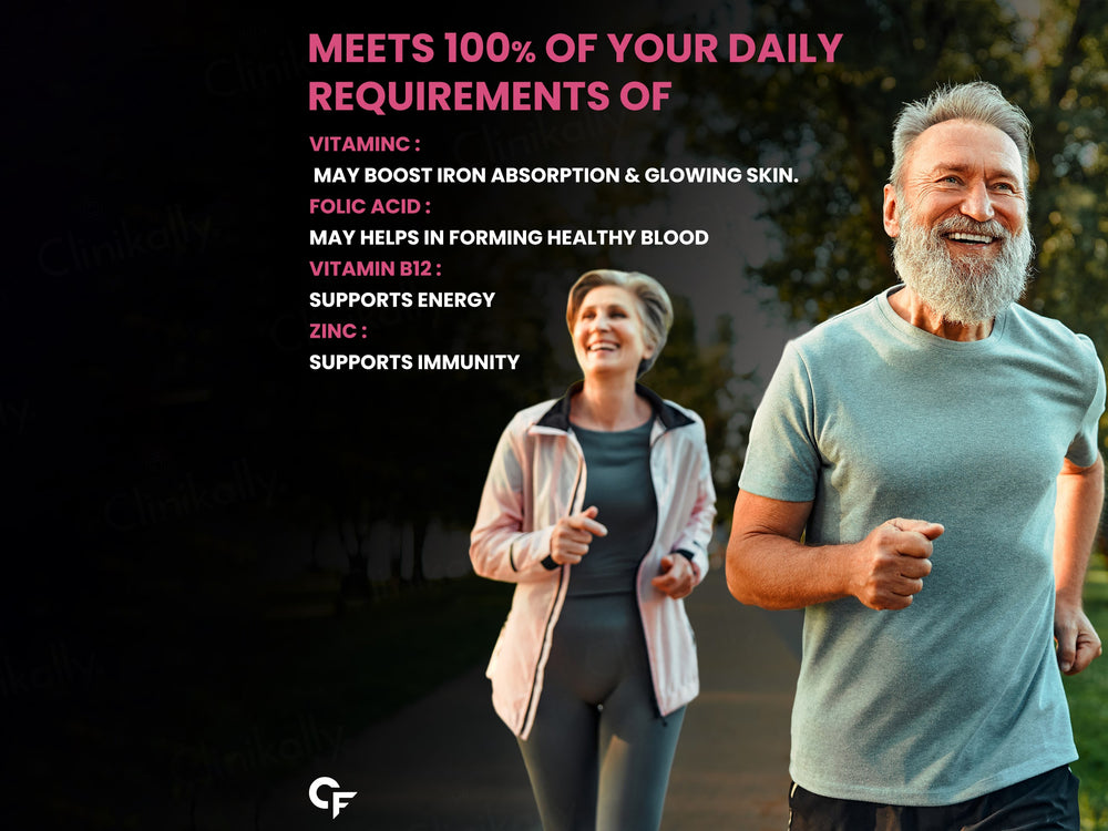 Carbamide Forte Iron, Vitamin C, Zinc, Vitamin B12, Folic Acid Tablet