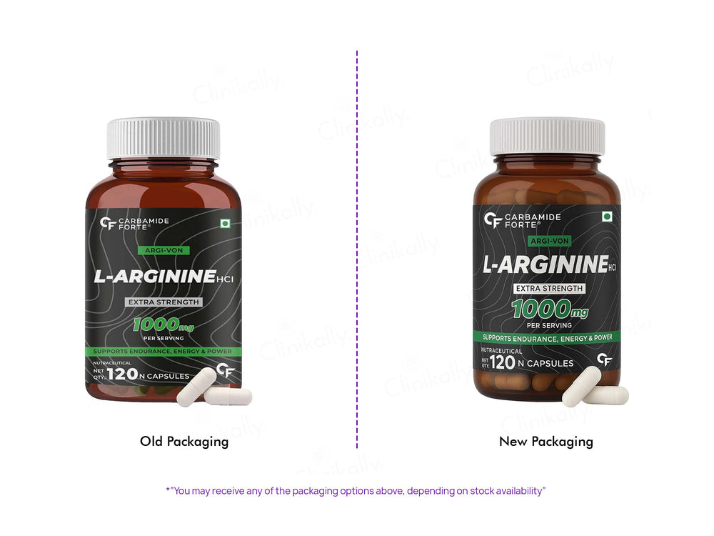 Carbamide Forte L-Arginine 1000mg Capsule