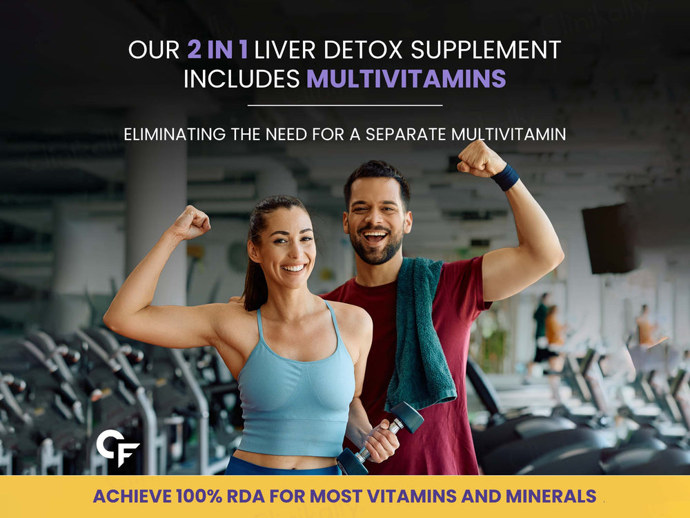 Carbamide Forte Liver Detox Multivitamin Tablet