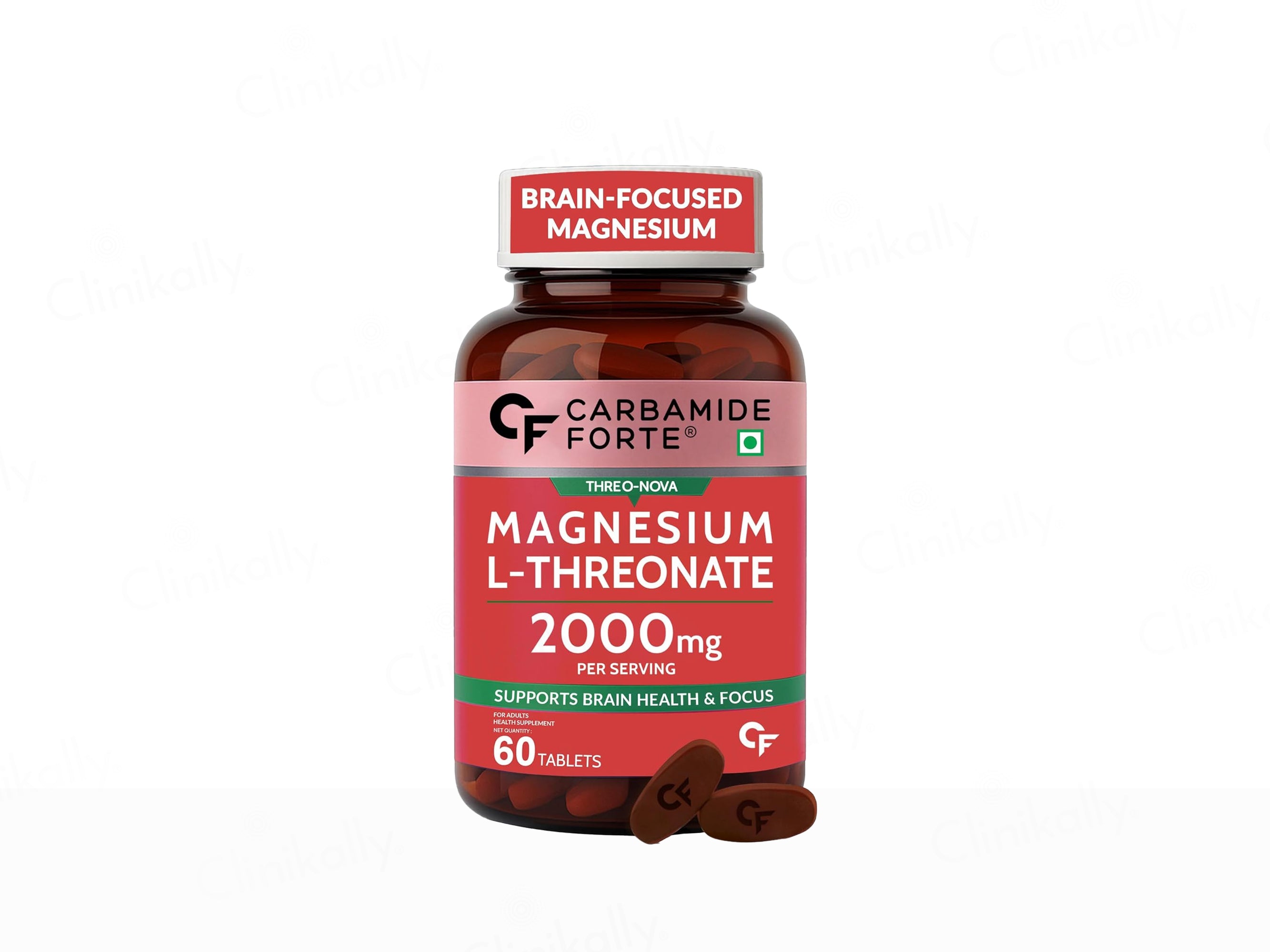 Carbamide Forte Magnesium L-Threonate 2000mg Health Supplement Tablet