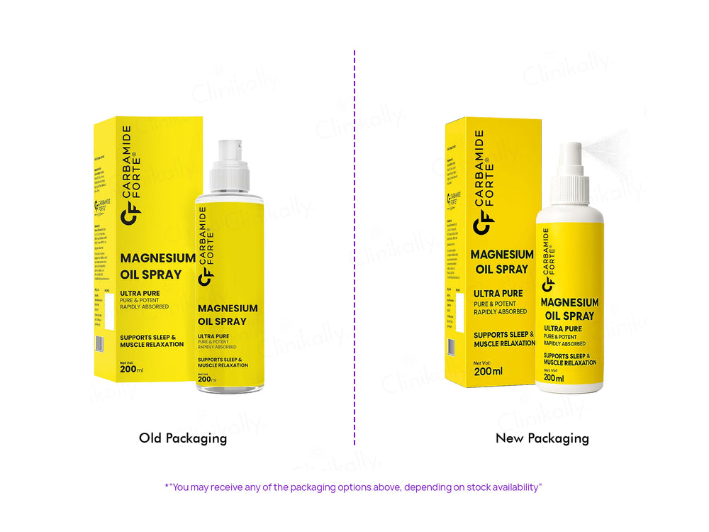 Carbamide Forte Magnesium Spray For Sleep Support & Muscle Relaxation