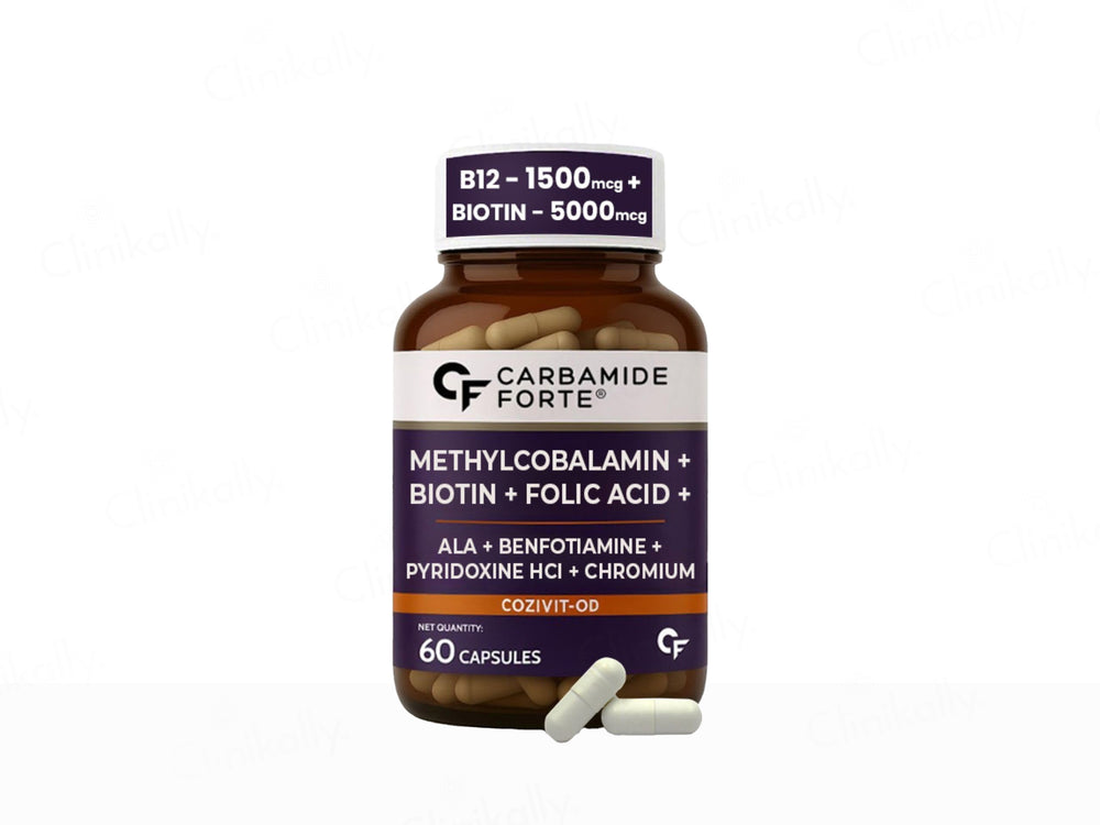 Carbamide Forte Methylcobalamin + Biotin + Alpha Lipoic Acid + Folic Acid Tablet