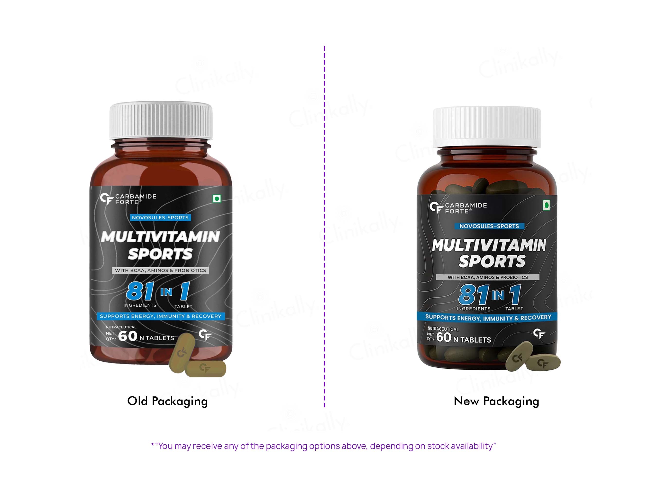 Carbamide Forte Multivitamin Sports Tablet