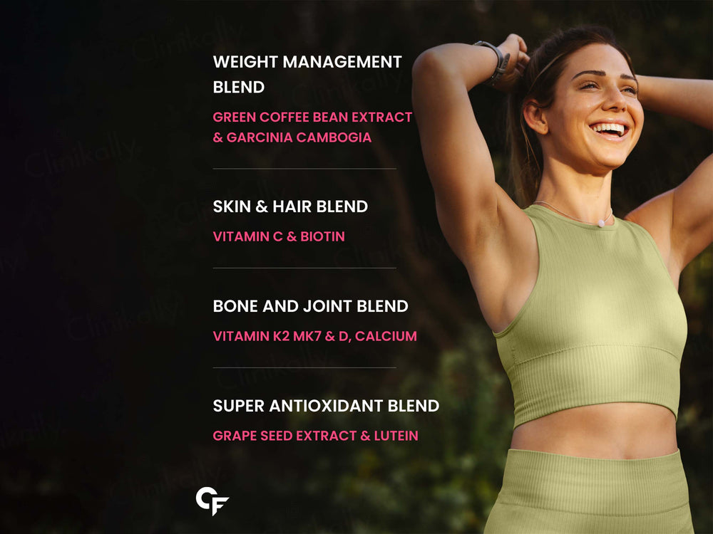 Carbamide Forte Multivitamin With Probiotics Tablet For Women