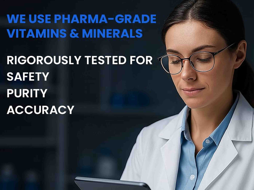 Carbamide Forte Multivitamin With Probiotics & Ginseng + Salmon Fish Oil 1000mg Combo Pack For Men