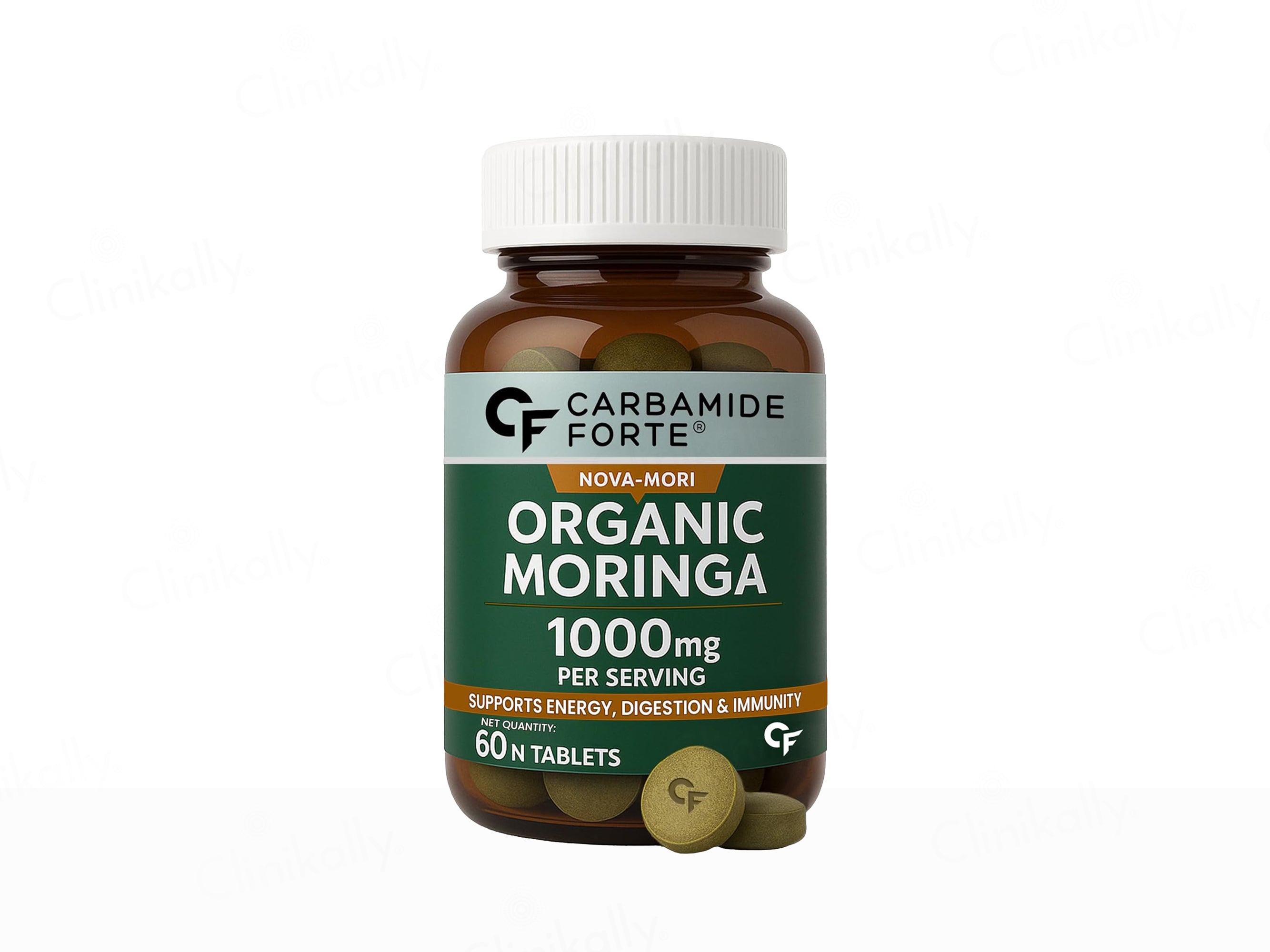 Carbamide Forte Organic Moringa 1000mg Tablet