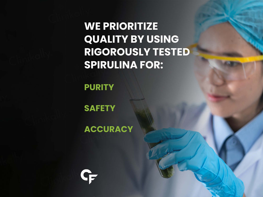 Carbamide Forte Organic Spirulina 2000mg Tablet