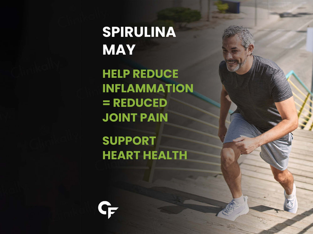 Carbamide Forte Organic Spirulina 2000mg Tablet