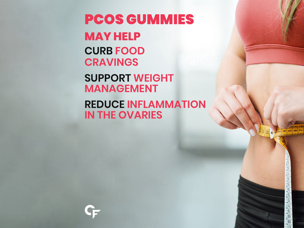 Carbamide Forte PCOS Nutraceutical Gummies - Orange Flavour