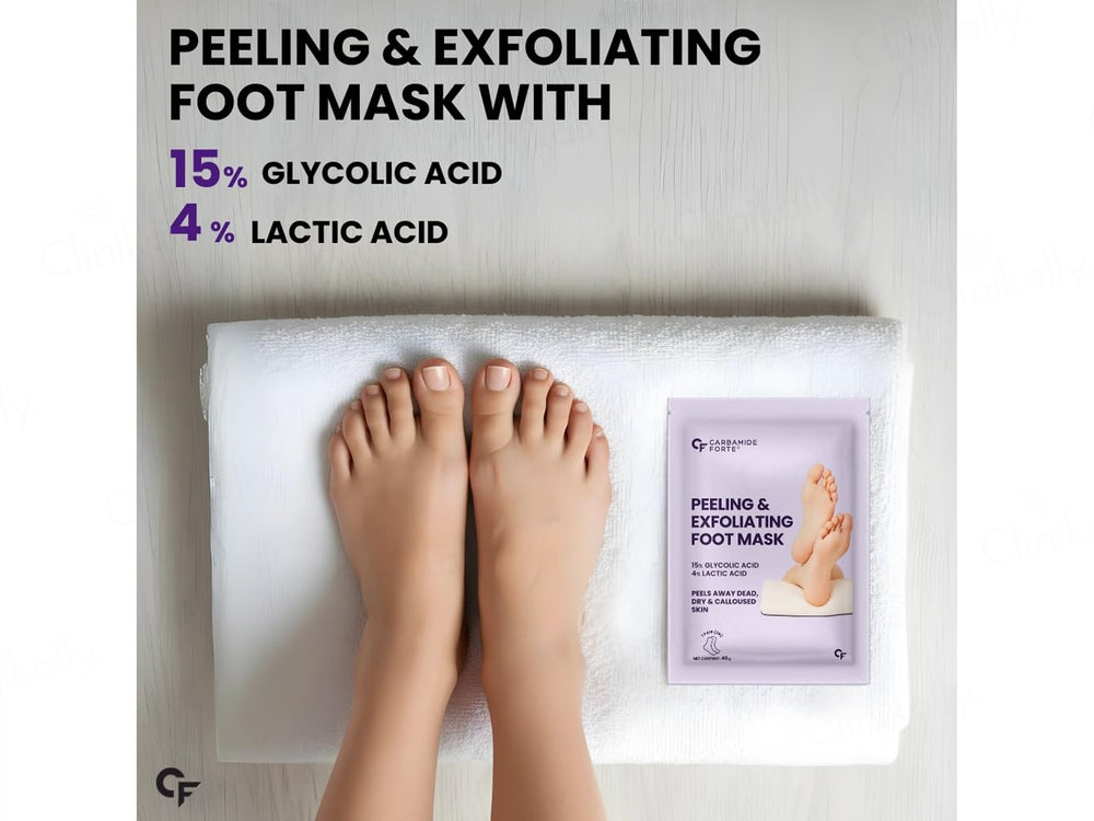 Carbamide Forte Peeling & Exfoliating Foot Mask