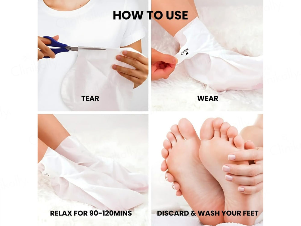 Carbamide Forte Peeling & Exfoliating Foot Mask