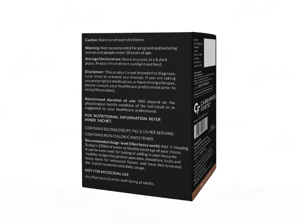 Carbamide Forte Plant Protein + Nutraceutical Sachet