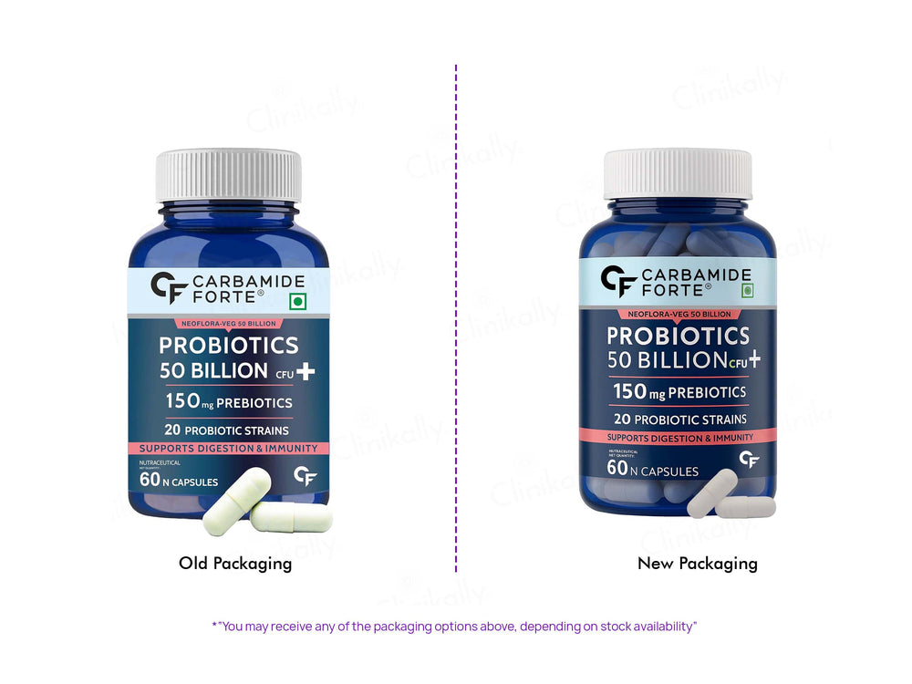 Carbamide Forte Probiotics 50 Billion CFU+ Capsule