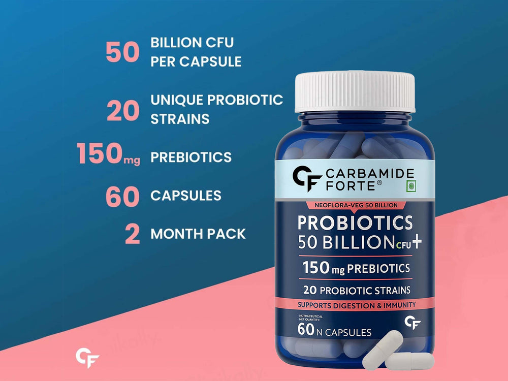 Carbamide Forte Probiotics 50 Billion CFU+ Capsule