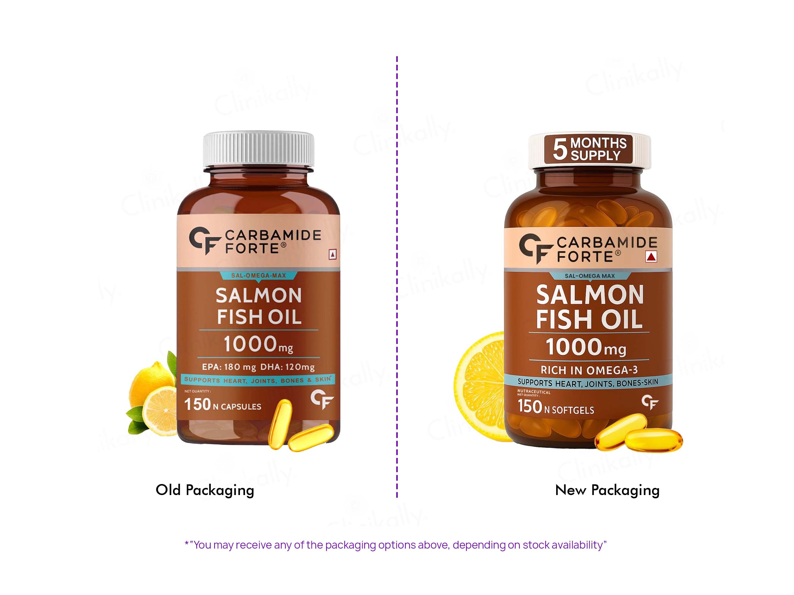 Carbamide Forte Salmon Fish Oil 1000mg Capsule