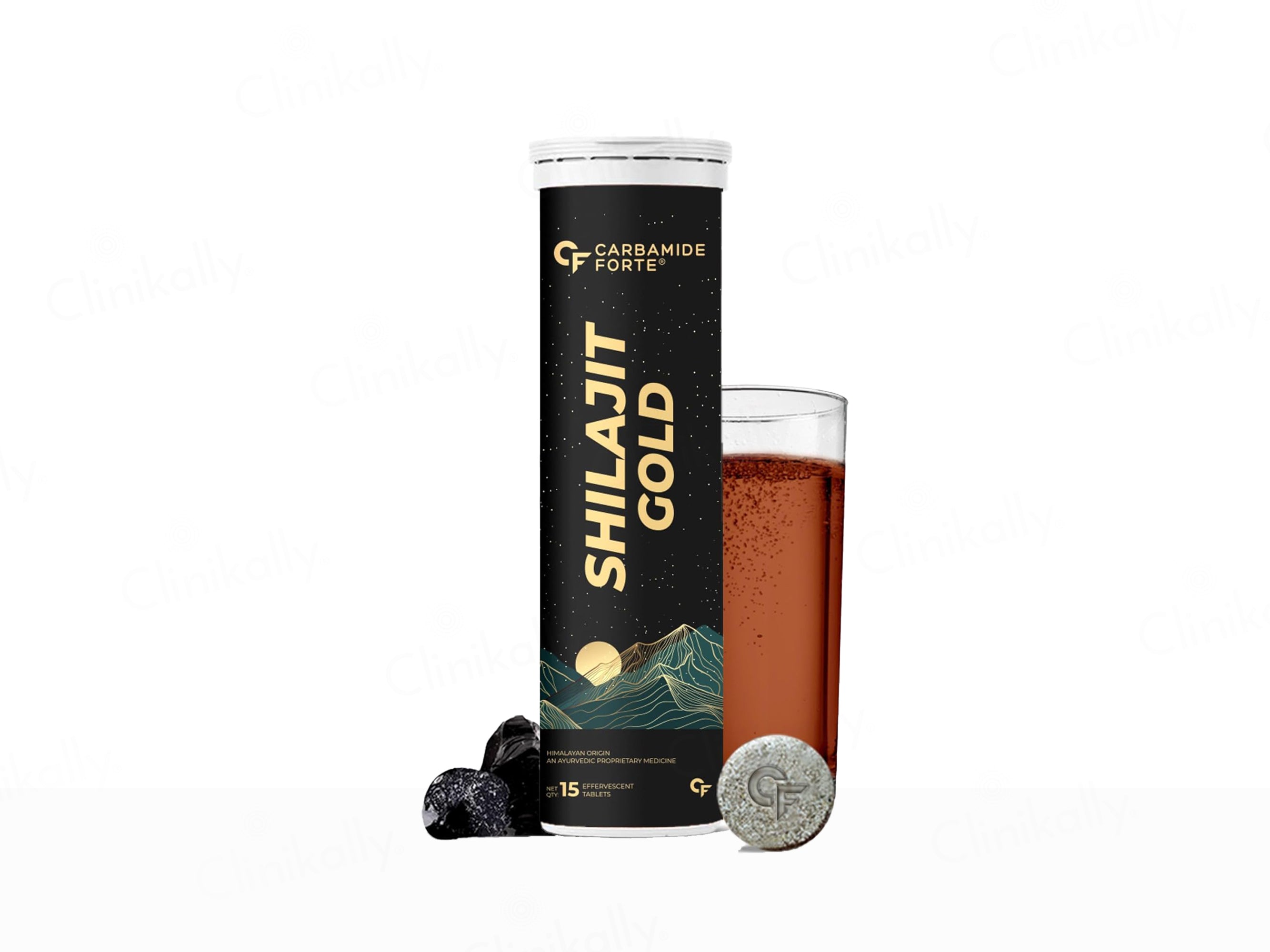 Carbamide Forte Shilajit Gold Effervescent Tablet
