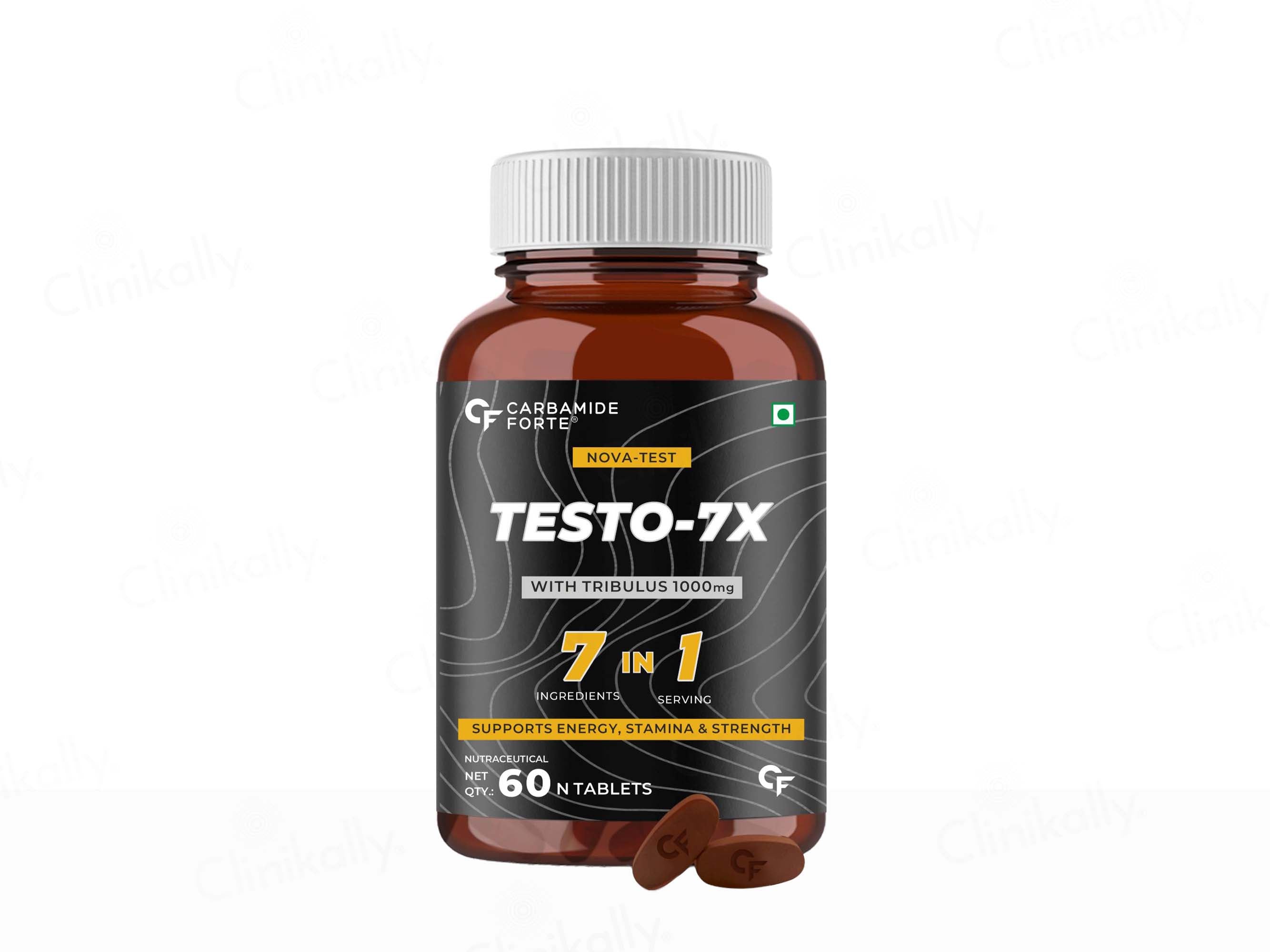 Carbamide Forte Testo-7X Nutraceutical Tablet For Men