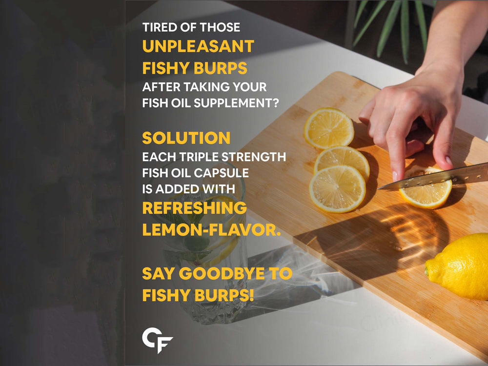 Carbamide Forte Triple Strength Fish Oil 1400mg + Omega-3 Capsule