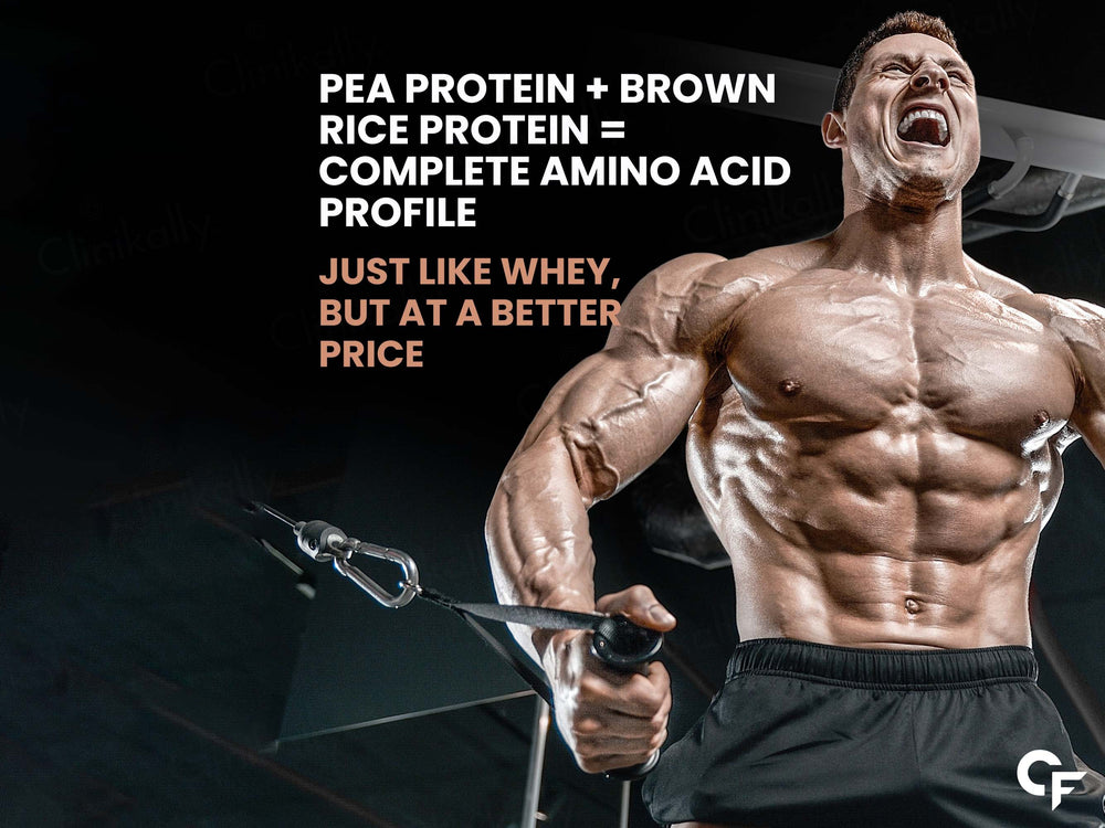 Carbamide Forte Vegan Protein Plus Powder - Belgian Chocolate Flavour