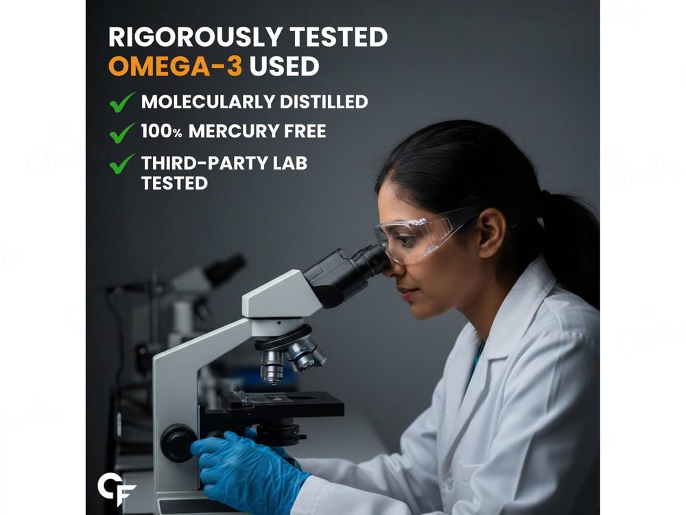 Carbamide Forte Vegetarian Omega-3 2000mg With Algal DHA 20% Liquid Filled Capsule