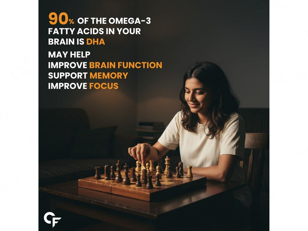 Carbamide Forte Vegetarian Omega-3 2000mg With Algal DHA 20% Liquid Filled Capsule